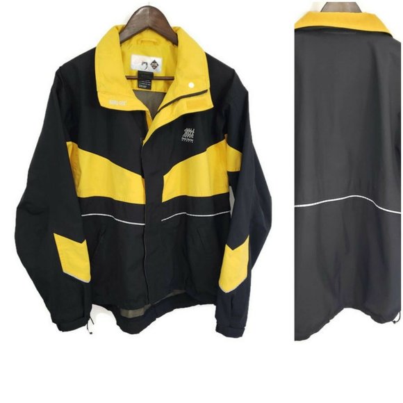 Frank Shorter Other - Frank Shorter Yellow Gore Tex Windbreaker Jacket